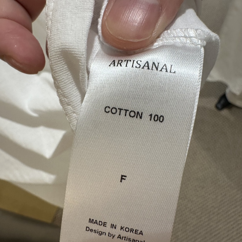 ARTISANAL韓國代購女士新款休閑時尚人氣26春夏推薦熱賣T恤ARTISANALT恤