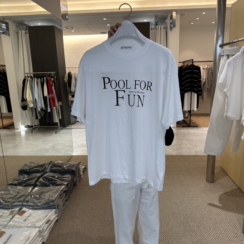 ARTISANAL韓國代購女士新款休閑時尚人氣26春夏推薦熱賣T恤ARTISANALT恤圖色1