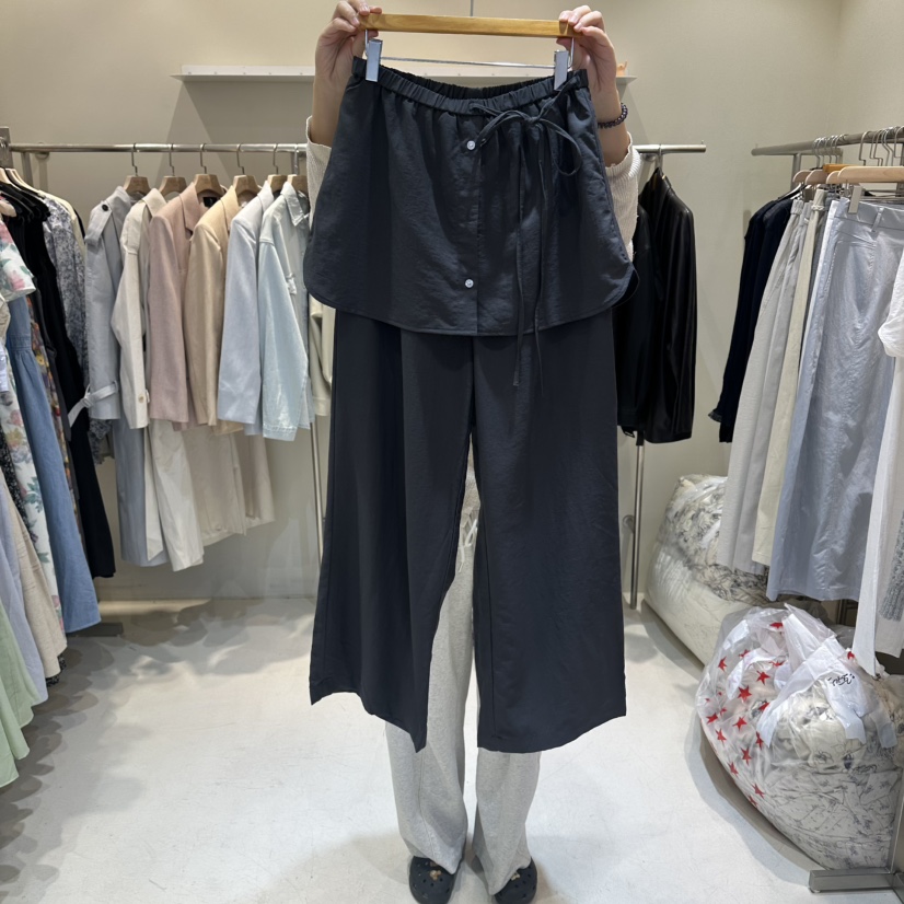 HER/PLAYLIST韓國直郵實拍女裝新品人氣職業推薦裙褲蝴蝶結HER/PLAYLIST裙褲圖色2