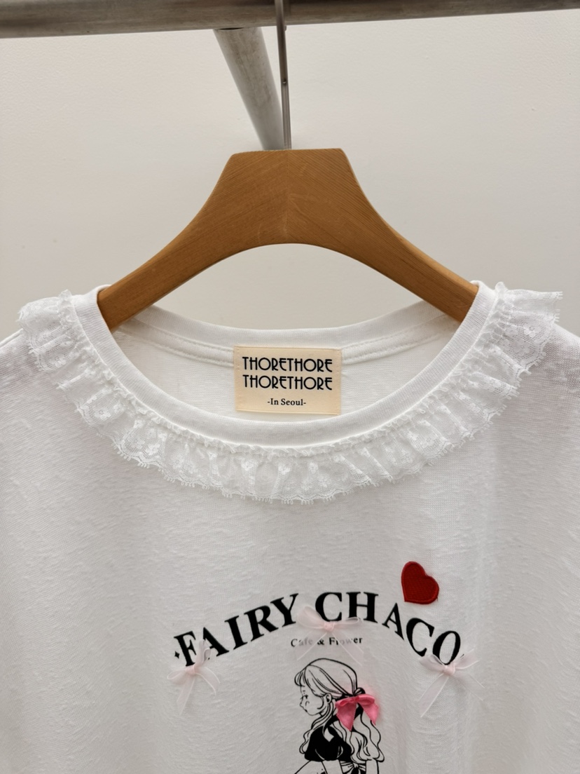 THORE韓國東大門代購女裝新款推薦時尚休閑職業人氣熱賣T恤THORET恤