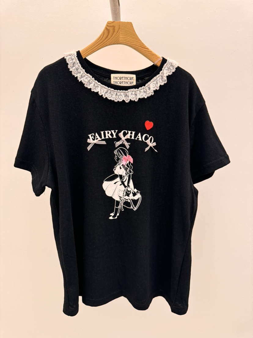 THORE韓國東大門代購女裝新款推薦時尚休閑職業人氣熱賣T恤THORET恤圖色2