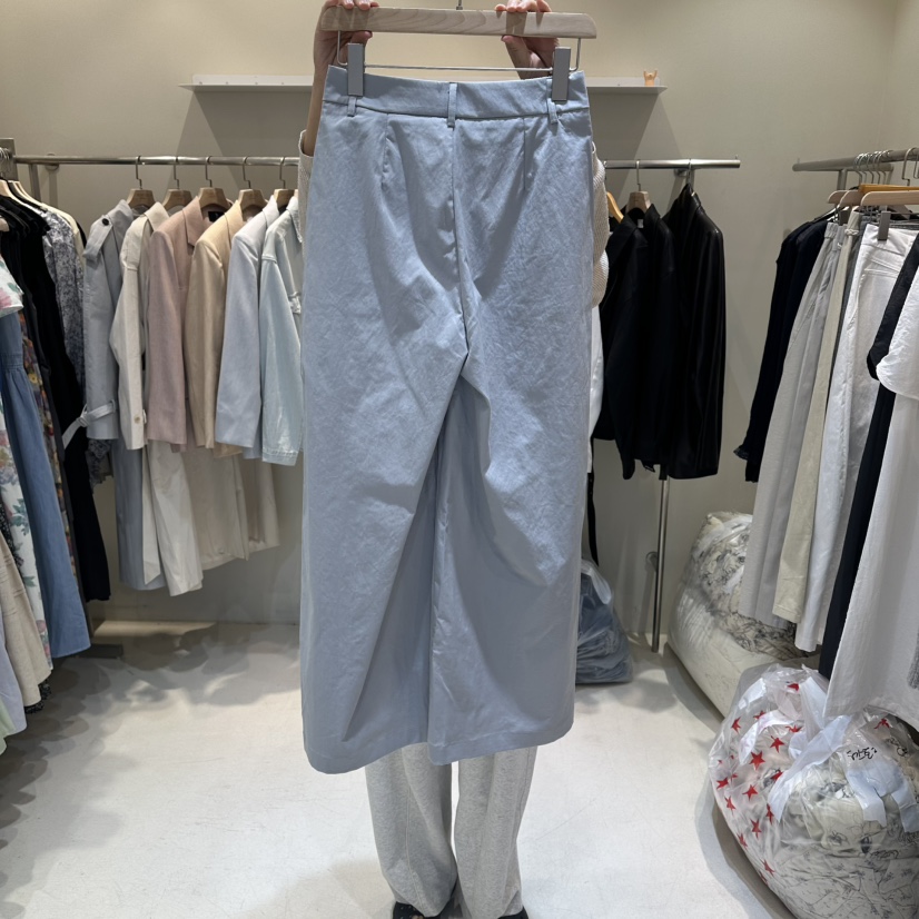 HER/PLAYLIST韓國東大門代購女士新款26春夏休閑褲直筒褲HER/PLAYLIST休閑褲