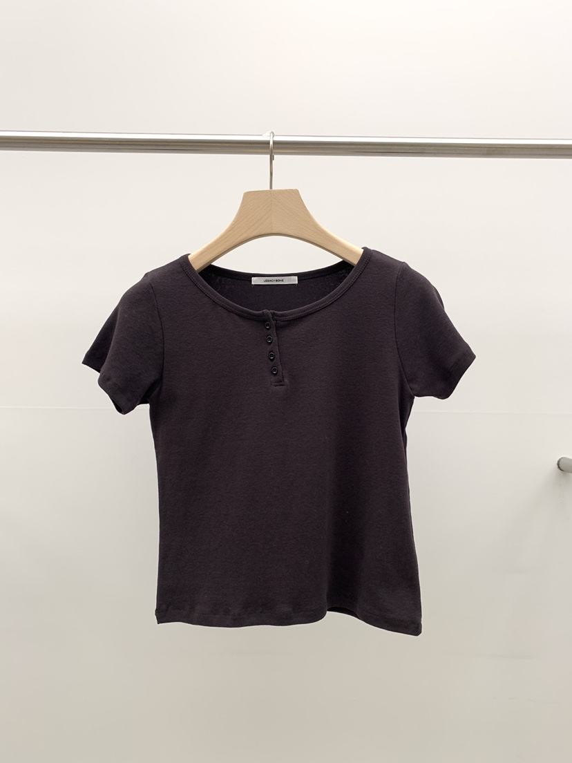 LEGACY BONE韓國直郵實拍女裝新款休閑人氣推薦熱賣時尚T恤LEGACY BONET恤圖色2