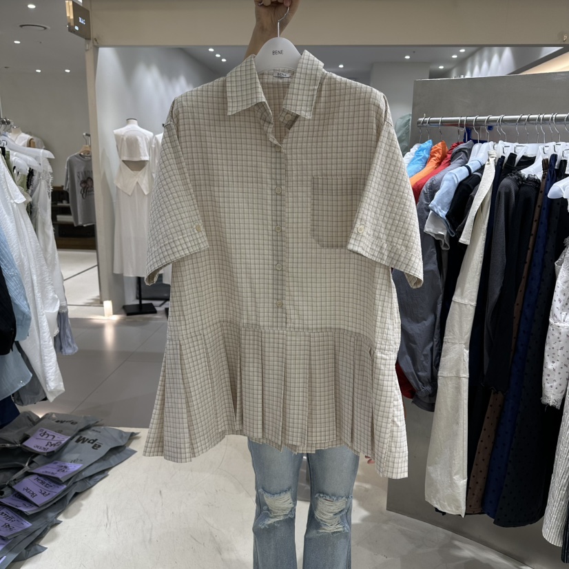 BENE韓國東大門直郵女士新款人氣推薦熱賣休閑職業連衣裙BENE連衣裙圖色1