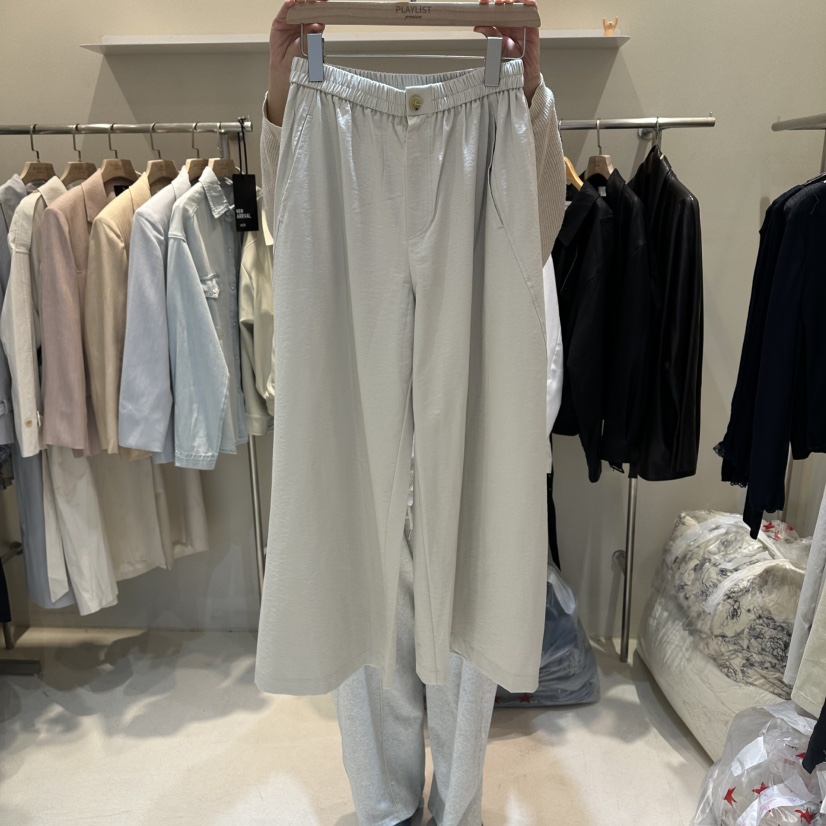 HER/PLAYLIST韓國直郵實拍女士新品人氣時尚休閑褲直筒褲HER/PLAYLIST休閑褲圖色1