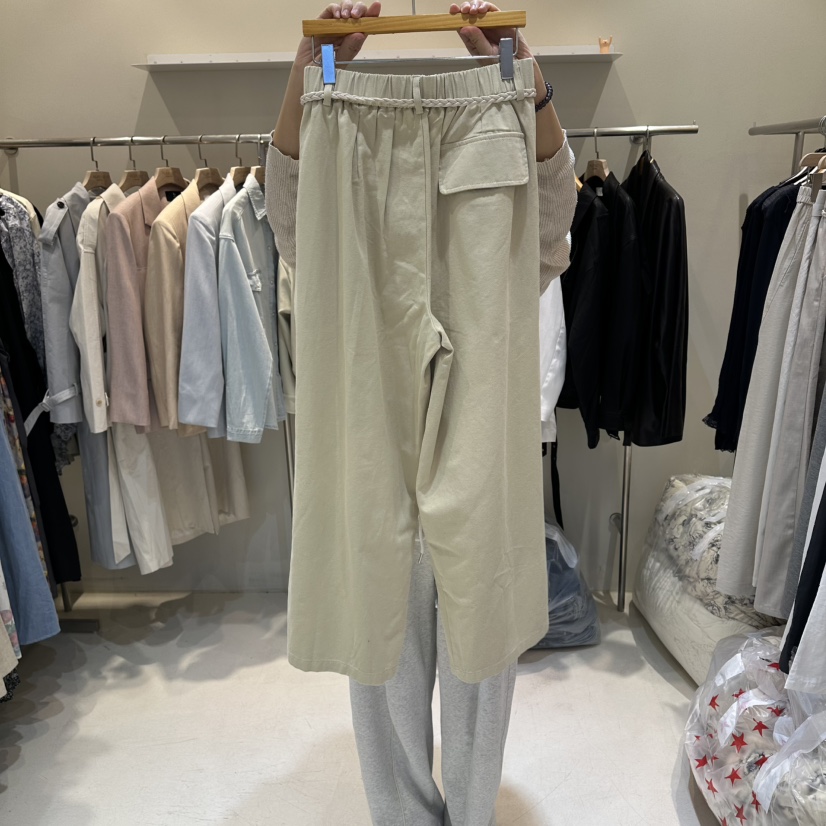 HER/PLAYLIST韓國東大門代購女裝新品時尚職業休閑褲直筒褲HER/PLAYLIST休閑褲