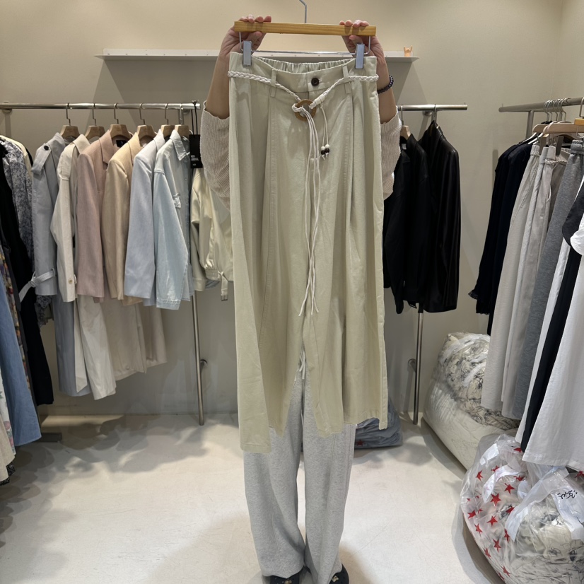 HER/PLAYLIST韓國東大門代購女裝新品時尚職業休閑褲直筒褲HER/PLAYLIST休閑褲圖色1