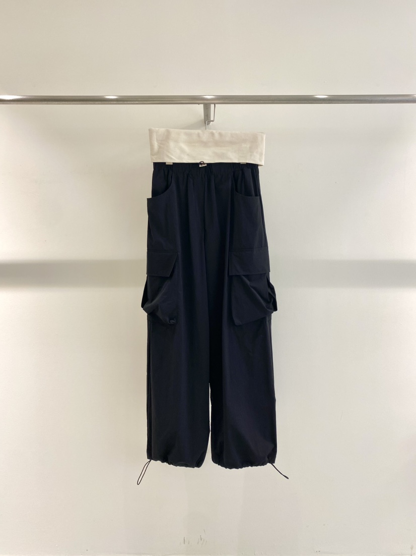 1968韓國直郵女士新品26春夏推薦熱賣時尚休閑褲口袋抽繩1968/YEOUYA休閑褲圖色4