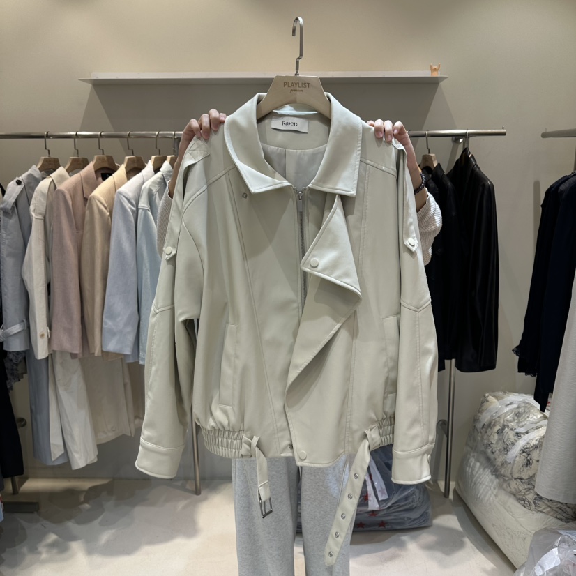 HER/PLAYLIST韓國直郵實拍女裝新品職業推薦人氣休閑夾克HER/PLAYLIST夾克圖色1