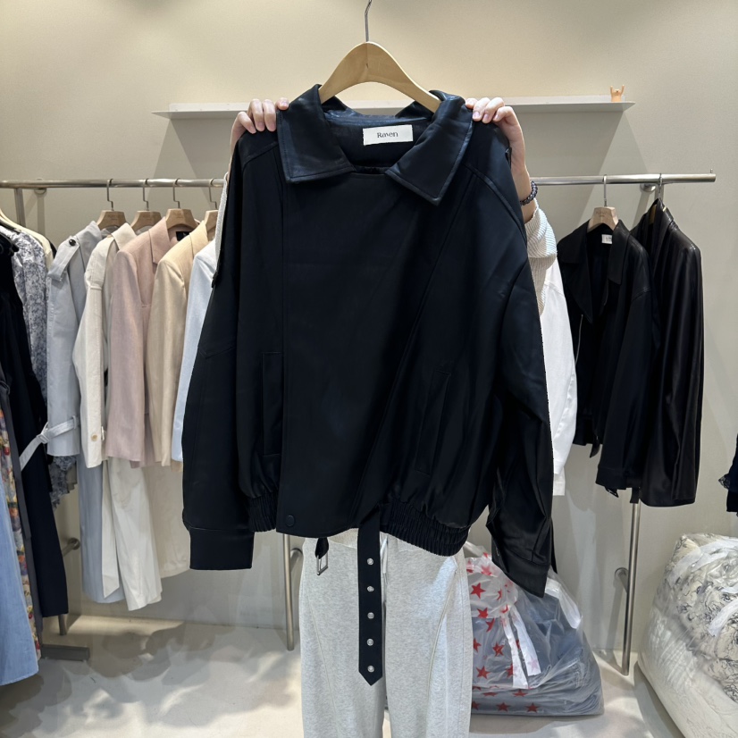 HER/PLAYLIST韓國直郵實拍女裝新品職業推薦人氣休閑夾克HER/PLAYLIST夾克圖色2