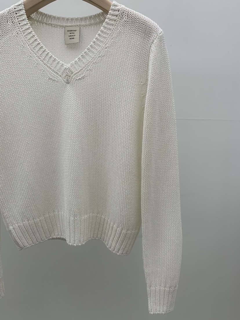 LEGACY BONE韓國直郵女士新品休閑熱賣職業推薦時尚針織衫LEGACY BONE針織衫