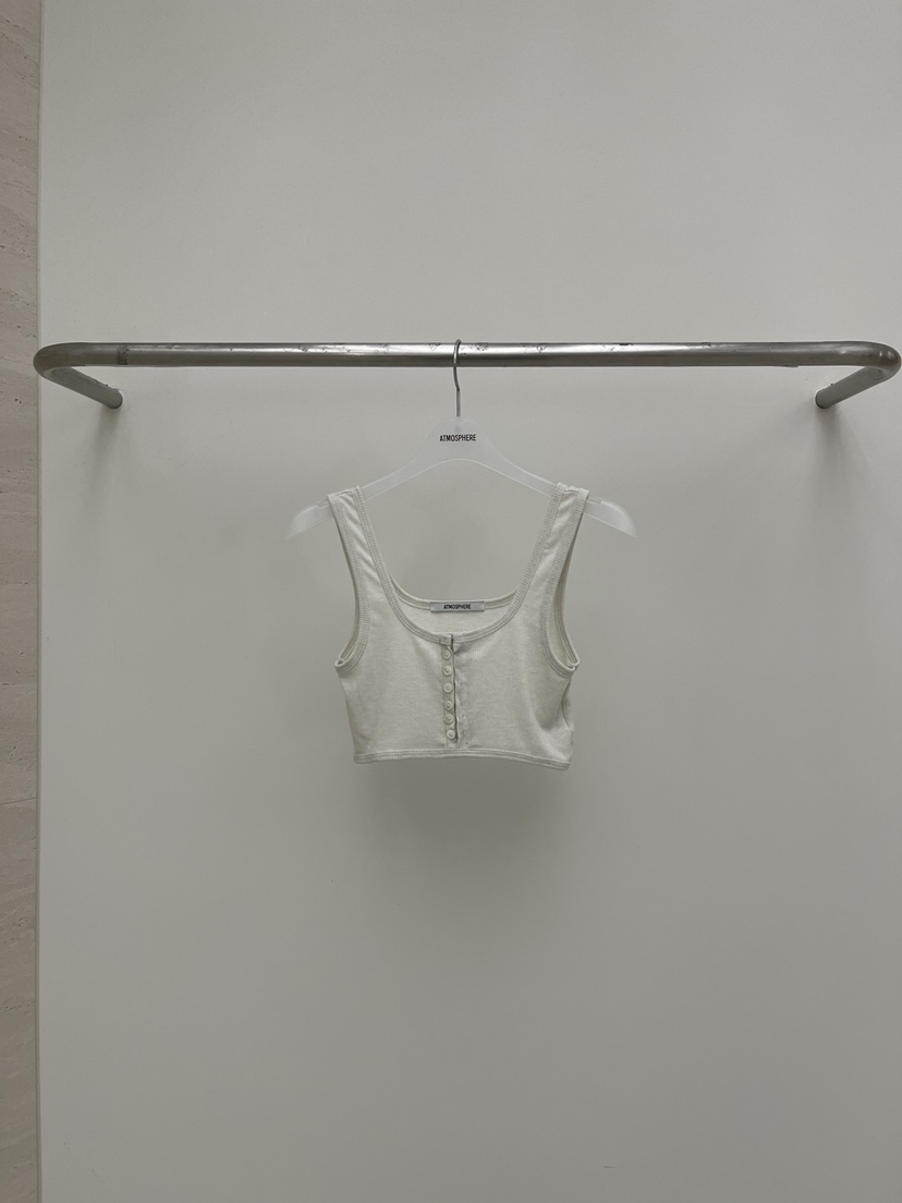 ATMOSPHERE韓國直郵女裝新品休閑26春夏推薦吊帶背心紐扣ATMOSPHERE/BLING吊帶/背心圖色1