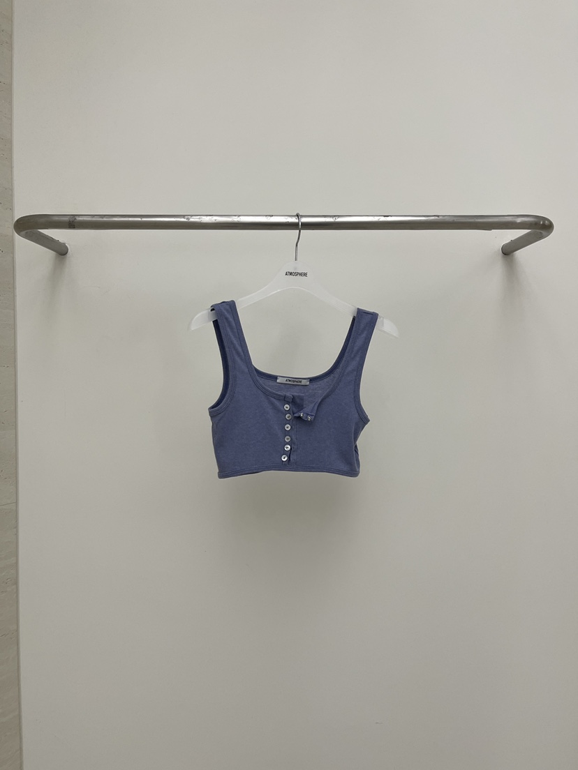ATMOSPHERE韓國直郵女裝新品休閑26春夏推薦吊帶背心紐扣ATMOSPHERE/BLING吊帶/背心圖色3