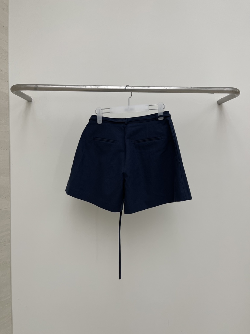 ATMOSPHERE韓國直郵實拍女士新款時尚休閑26春夏短褲亞麻布ATMOSPHERE/BLING短褲