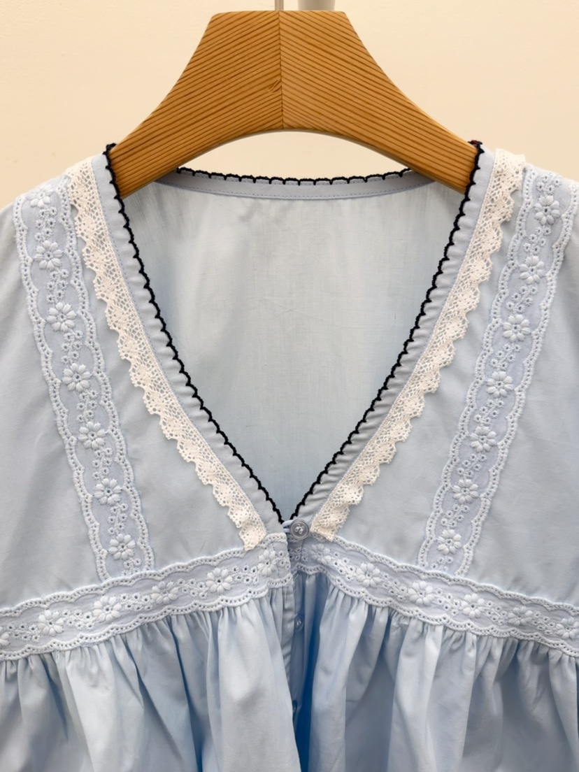 THORE韓國東大門代購女士新品熱賣職業休閑26春夏襯衫蕾絲衫THORE襯衫/蕾絲衫