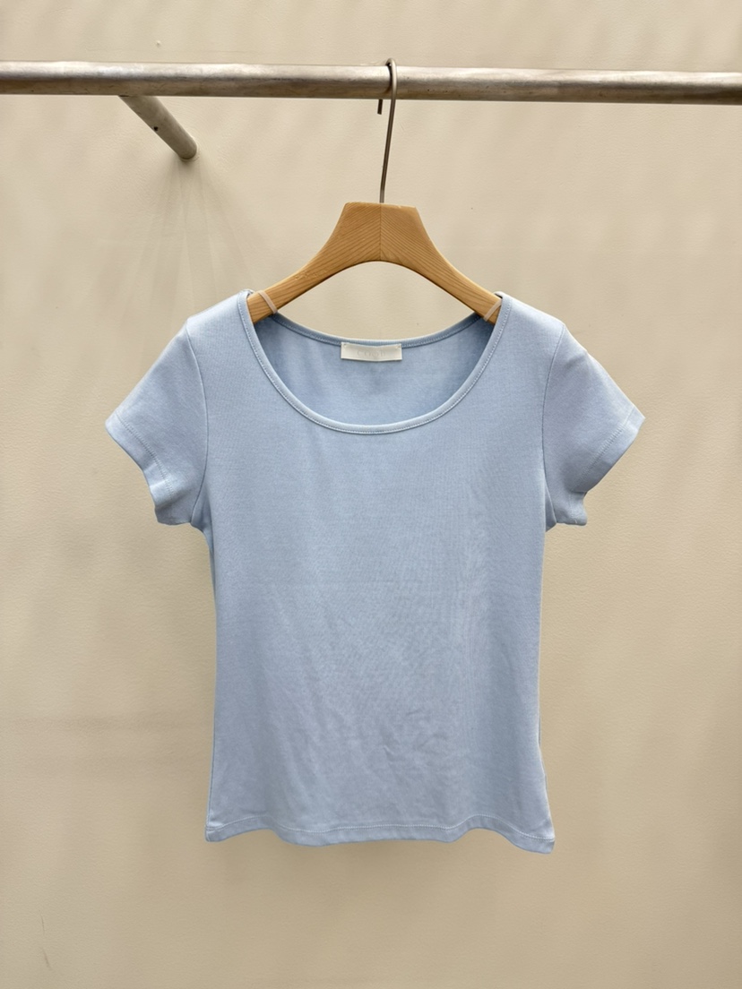 EOOB/LAMEREI韓國東大門代購女裝新款26春夏職業T恤圓領EOOB/LAMEREIT恤圖色3