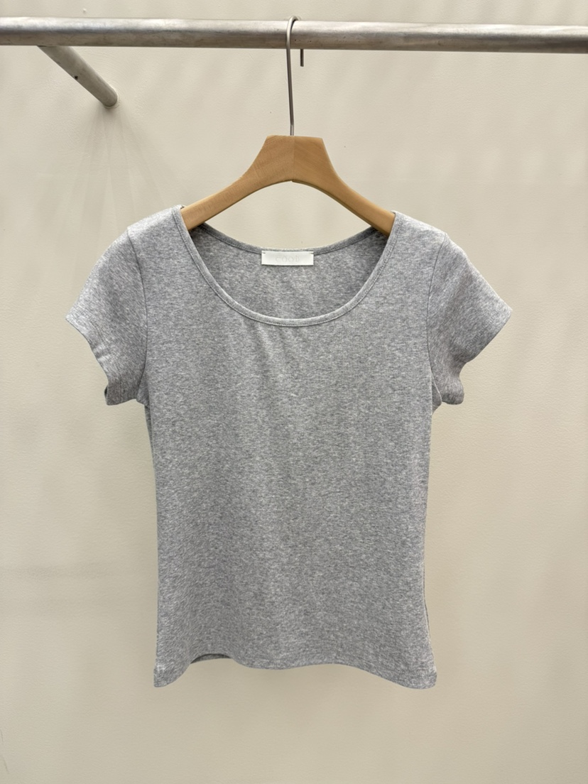 EOOB/LAMEREI韓國東大門代購女裝新款26春夏職業T恤圓領EOOB/LAMEREIT恤圖色4