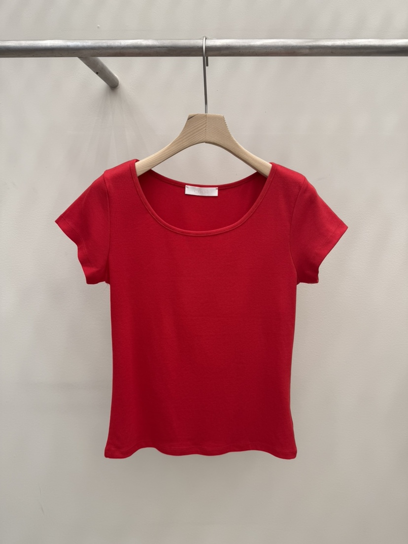 EOOB/LAMEREI韓國東大門代購女裝新款26春夏職業T恤圓領EOOB/LAMEREIT恤圖色5