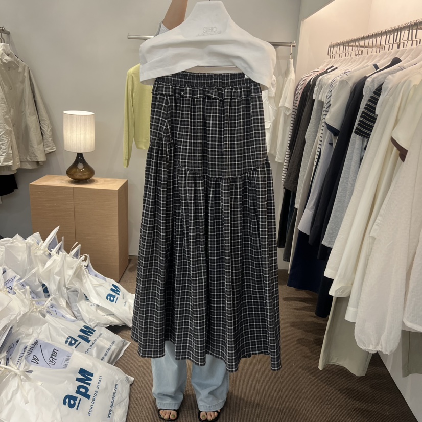 SIHO ARCHIVE韓國東大門代購女士新款休閑26春夏熱賣長裙SIHO ARCHIVE長裙圖色2