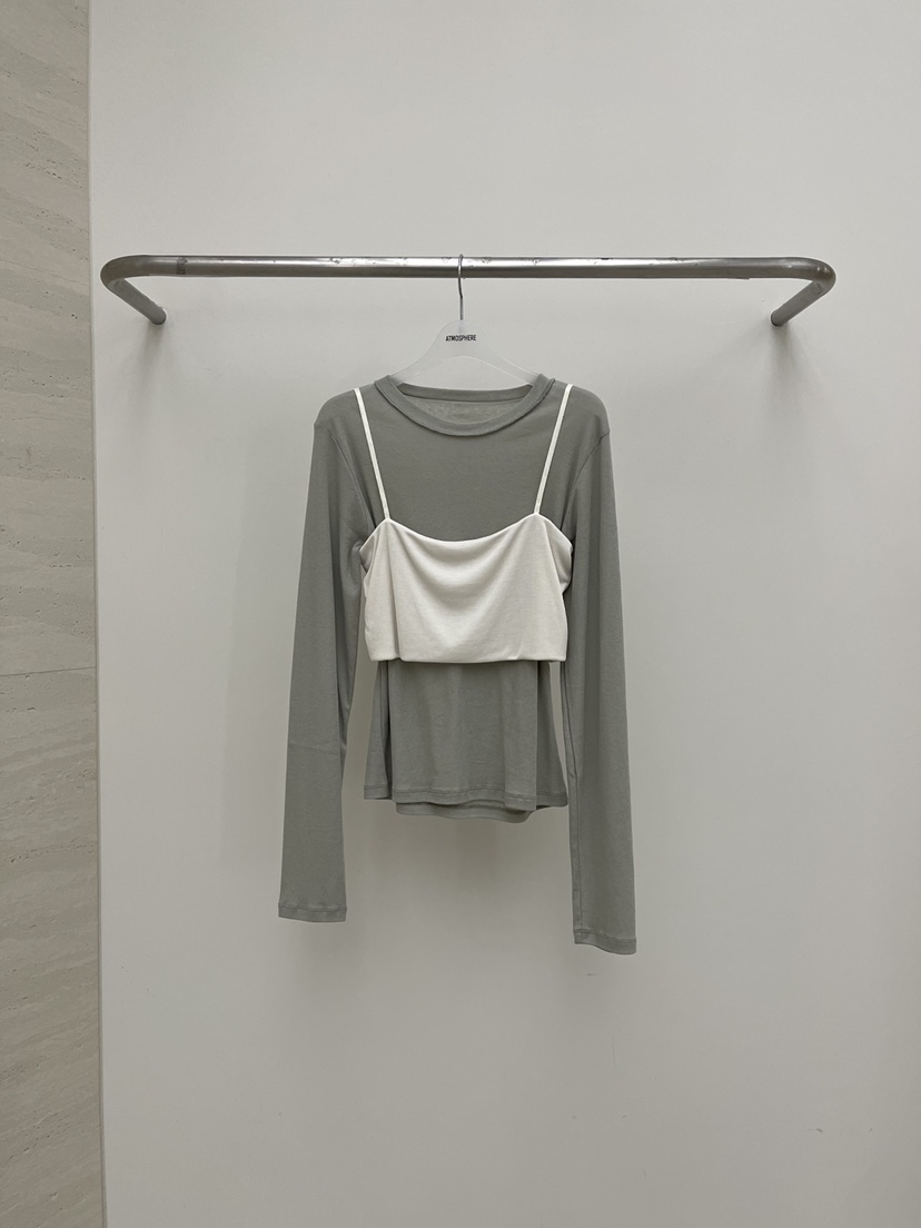 ATMOSPHERE韓國東大門直郵女士新品熱賣時尚休閑套裝兩件套ATMOSPHERE/BLING套裝圖色1