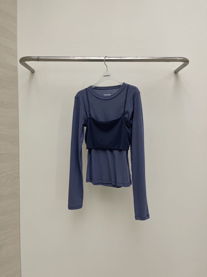 ATMOSPHERE韓國東大門直郵女士新品熱賣時尚休閑套裝兩件套ATMOSPHERE/BLING套裝圖色3