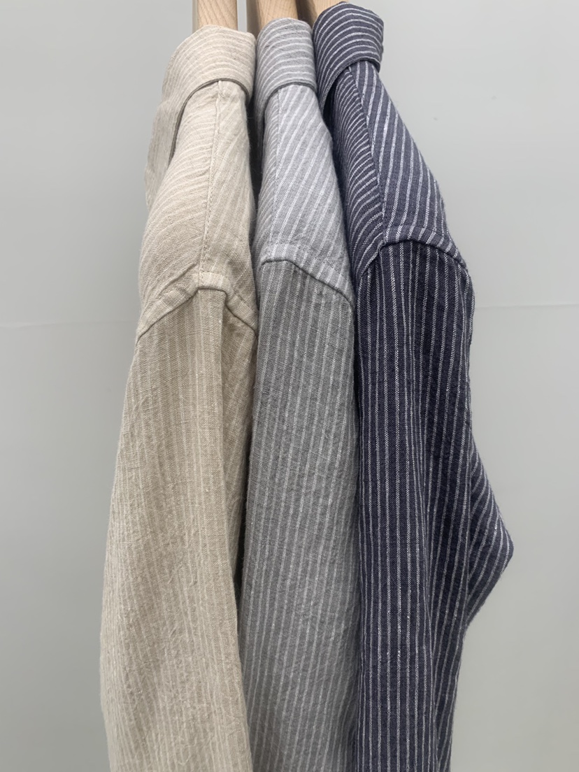 LEGACY BONE韓國東大門直郵女士新款時尚襯衫蕾絲衫條紋LEGACY BONE襯衫/蕾絲衫