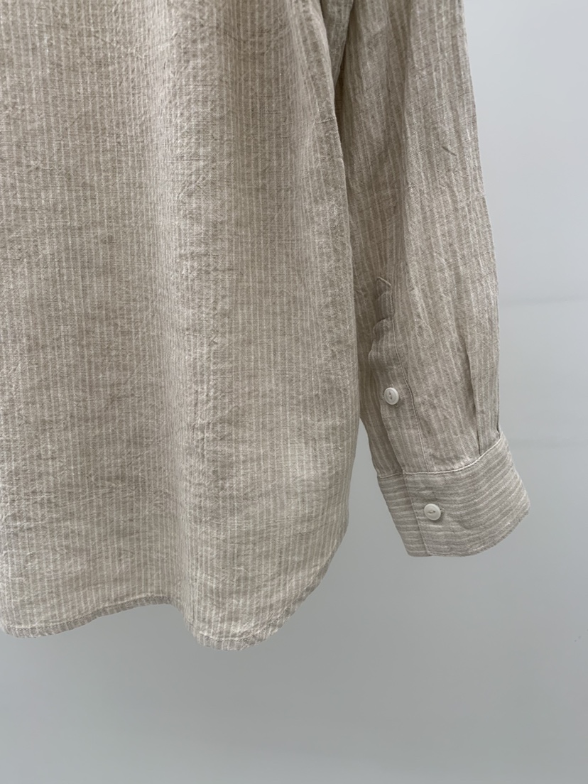 LEGACY BONE韓國東大門直郵女士新款時尚襯衫蕾絲衫條紋LEGACY BONE襯衫/蕾絲衫