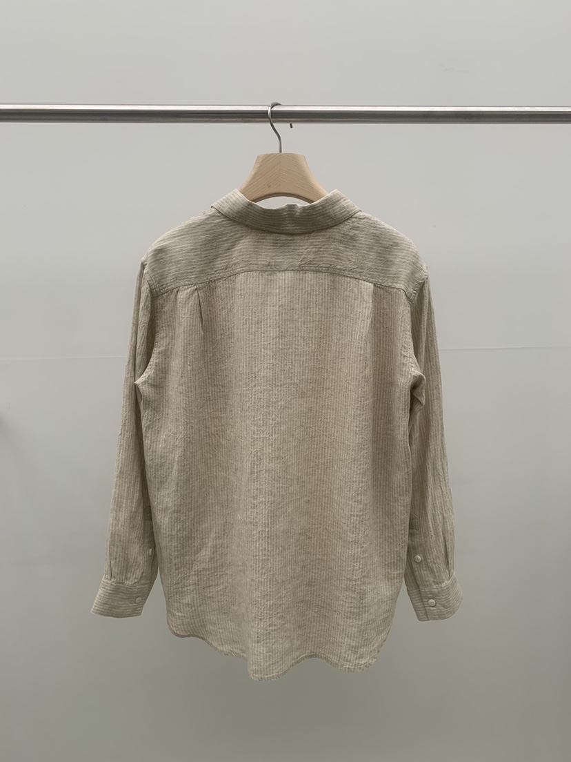 LEGACY BONE韓國東大門直郵女士新款時尚襯衫蕾絲衫條紋LEGACY BONE襯衫/蕾絲衫