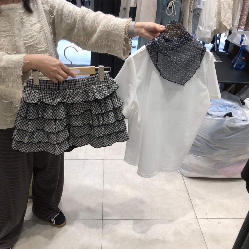 DREAM GIRIS/HOT PLACE韓國直郵女士新款26春夏套裝含圍巾套裝DREAM GIRIS/HOT PLACE套裝