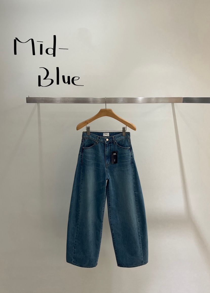 ONESTASTE韓國代購女士新品熱賣時尚人氣推薦26春夏牛仔褲TASTE/ONESTASTE牛仔褲圖色2