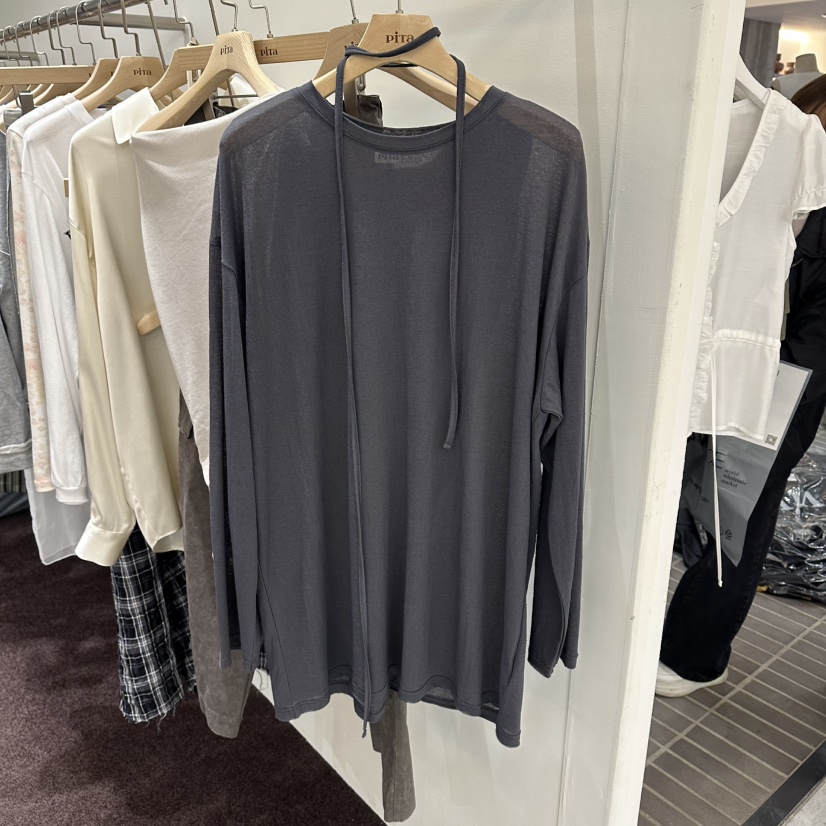 PITA/THEVERLIN韓國東大門代購女裝新款休閑長袖T恤寬松PITA/THEVERLIN長袖T恤圖色2