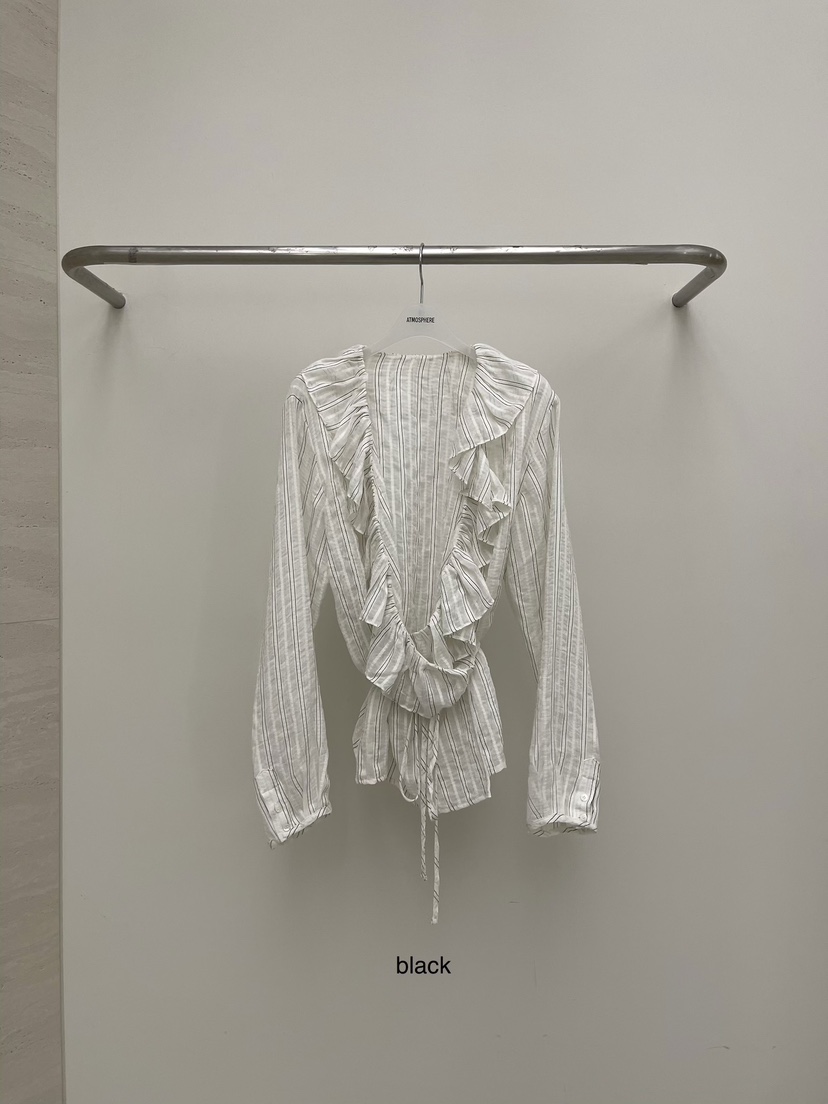 ATMOSPHERE韓國直郵實拍女裝新品職業休閑26春夏襯衫蕾絲衫ATMOSPHERE/BLING襯衫/蕾絲衫圖色1