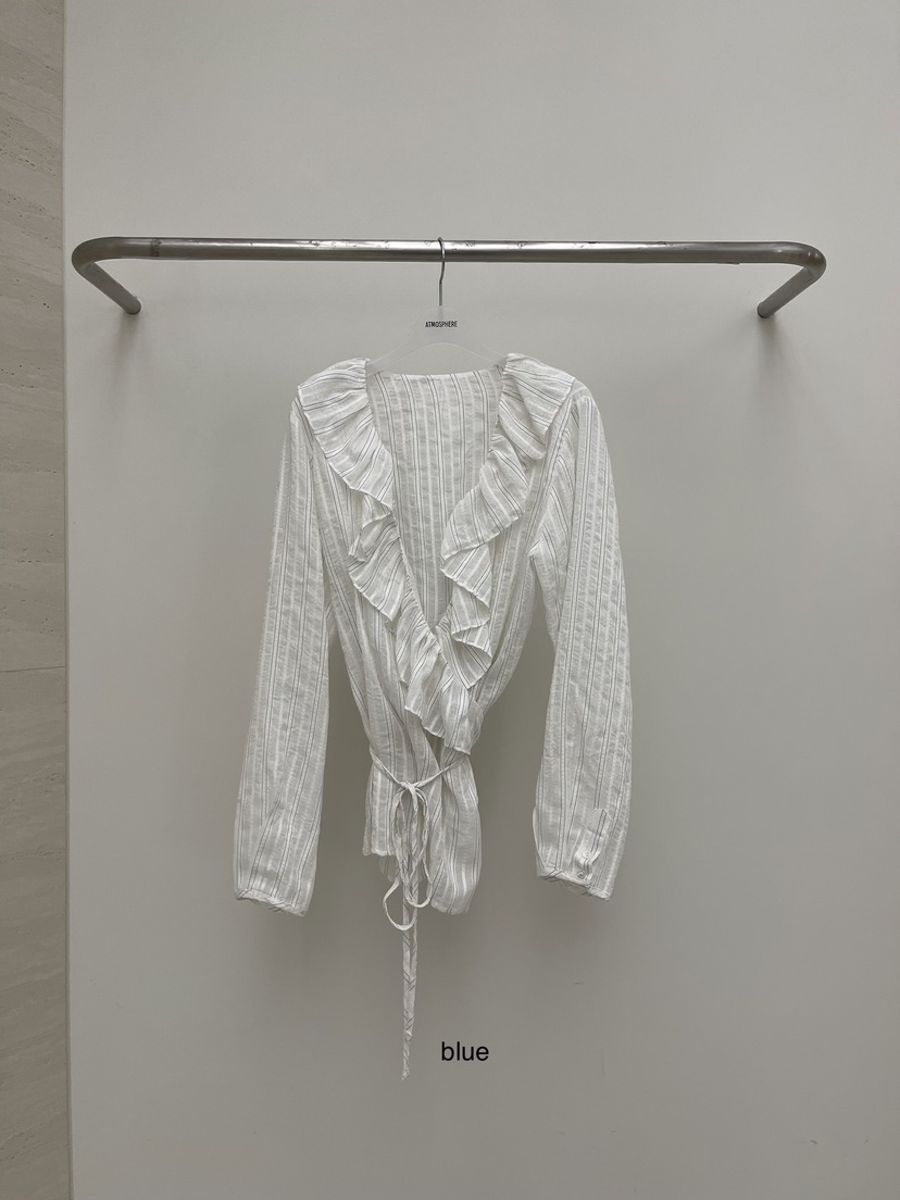 ATMOSPHERE韓國直郵實拍女裝新品職業休閑26春夏襯衫蕾絲衫ATMOSPHERE/BLING襯衫/蕾絲衫圖色2