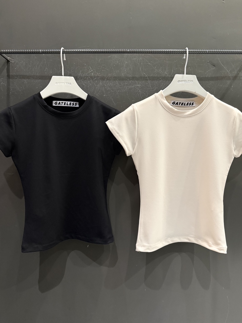 GATELESS韓國代購女裝新款時尚人氣休閑熱賣職業推薦26春夏T恤GATELESST恤