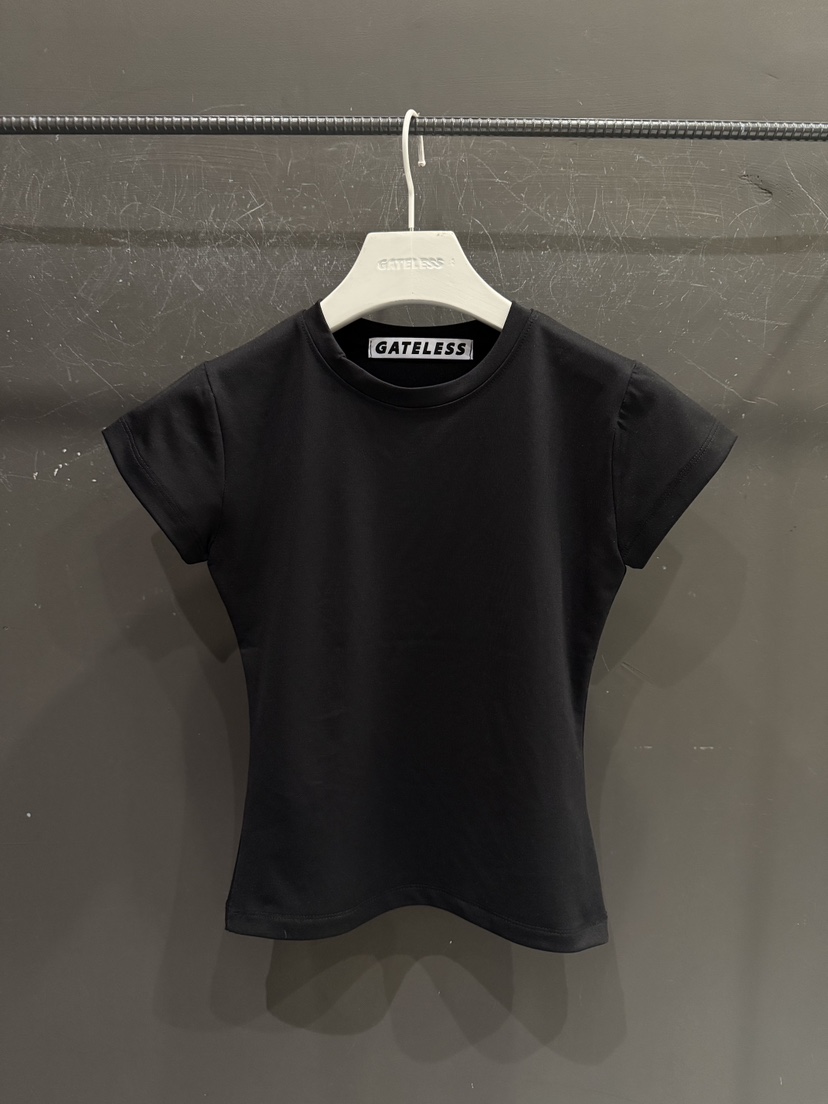GATELESS韓國代購女裝新款時尚人氣休閑熱賣職業推薦26春夏T恤GATELESST恤圖色2