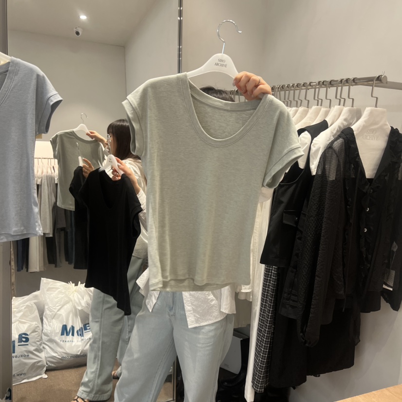 SIHO ARCHIVE韓國直郵女士新款時尚熱賣26春夏推薦休閑T恤SIHO ARCHIVET恤圖色8