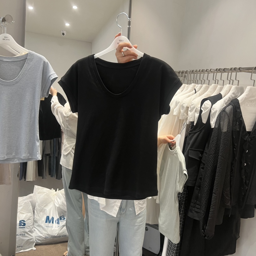 SIHO ARCHIVE韓國直郵女士新款時尚熱賣26春夏推薦休閑T恤SIHO ARCHIVET恤圖色9