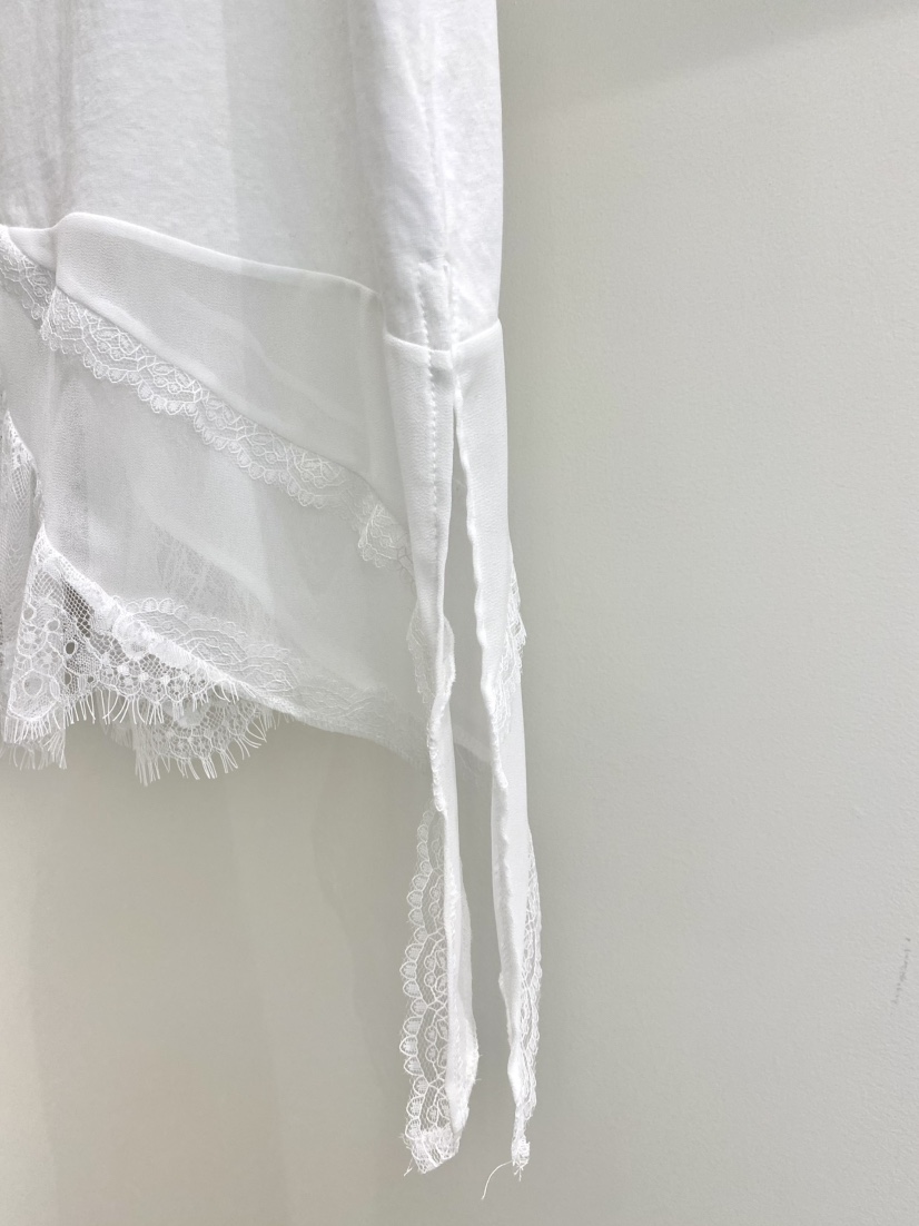 1968韓國代購女士新品時尚推薦職業人氣吊帶背心不對稱蕾絲1968/YEOUYA吊帶/背心