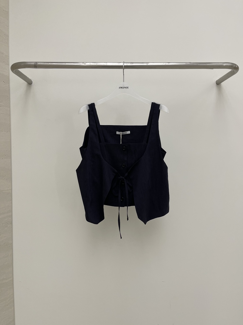 ATMOSPHERE韓國東大門代購女士新品人氣襯衫蕾絲衫亞麻布ATMOSPHERE/BLING襯衫/蕾絲衫圖色2