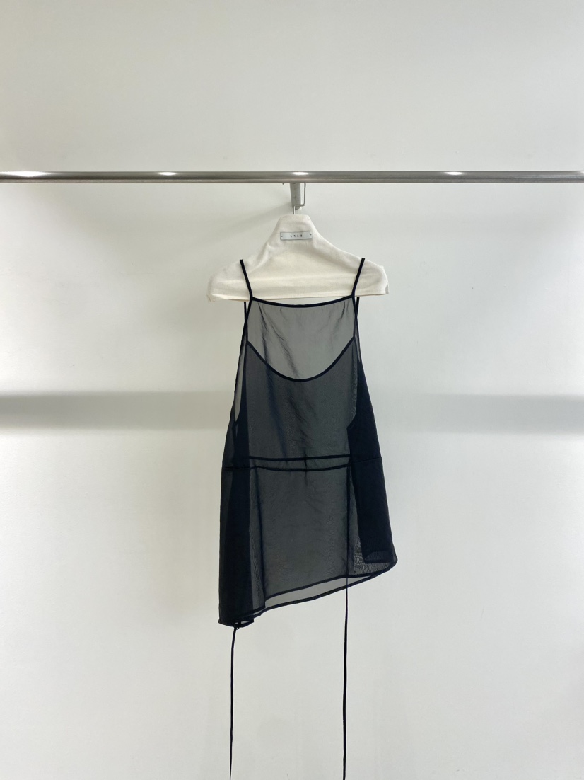 1968韓國東大門代購女裝新品26春夏職業熱賣吊帶背心歐根紗1968/YEOUYA吊帶/背心圖色3