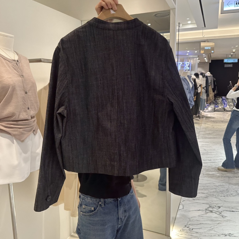 MER韓國直郵實拍女裝新品26春夏職業熱賣推薦休閑人氣夾克MER/ANGELO BIANCO夾克