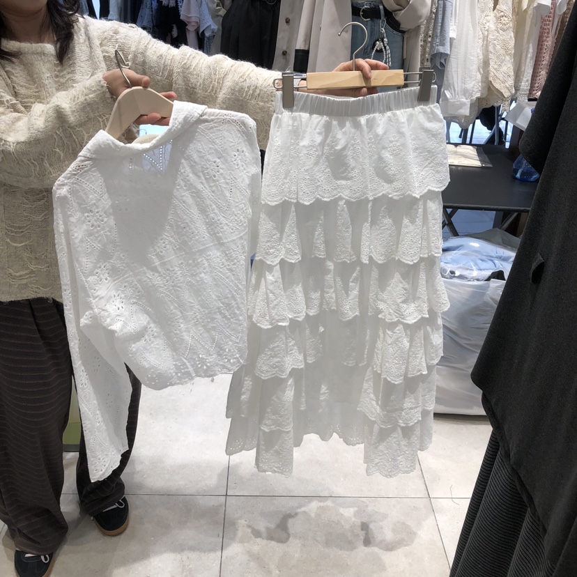 DREAM GIRIS/HOT PLACE韓國直郵女裝新品熱賣套裝刺繡套裝DREAM GIRIS/HOT PLACE套裝