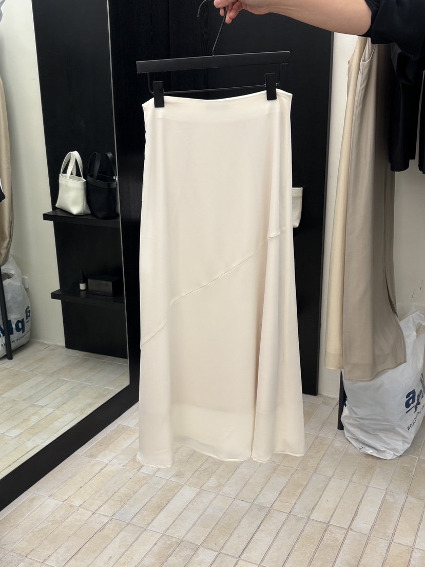 MOANI韓國代購女裝新品休閑時尚26春夏職業推薦人氣長裙喇叭MOANI長裙圖色1