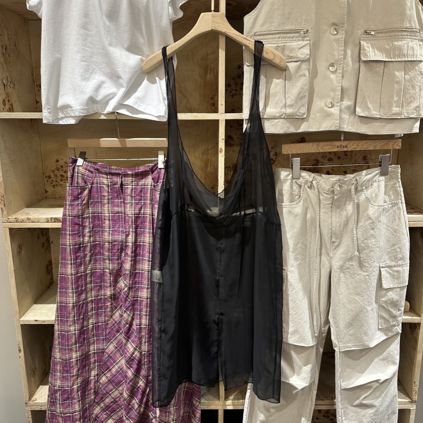 PITA/THEVERLIN韓國東大門直郵女裝新品26春夏休閑吊帶背心PITA/THEVERLIN吊帶/背心