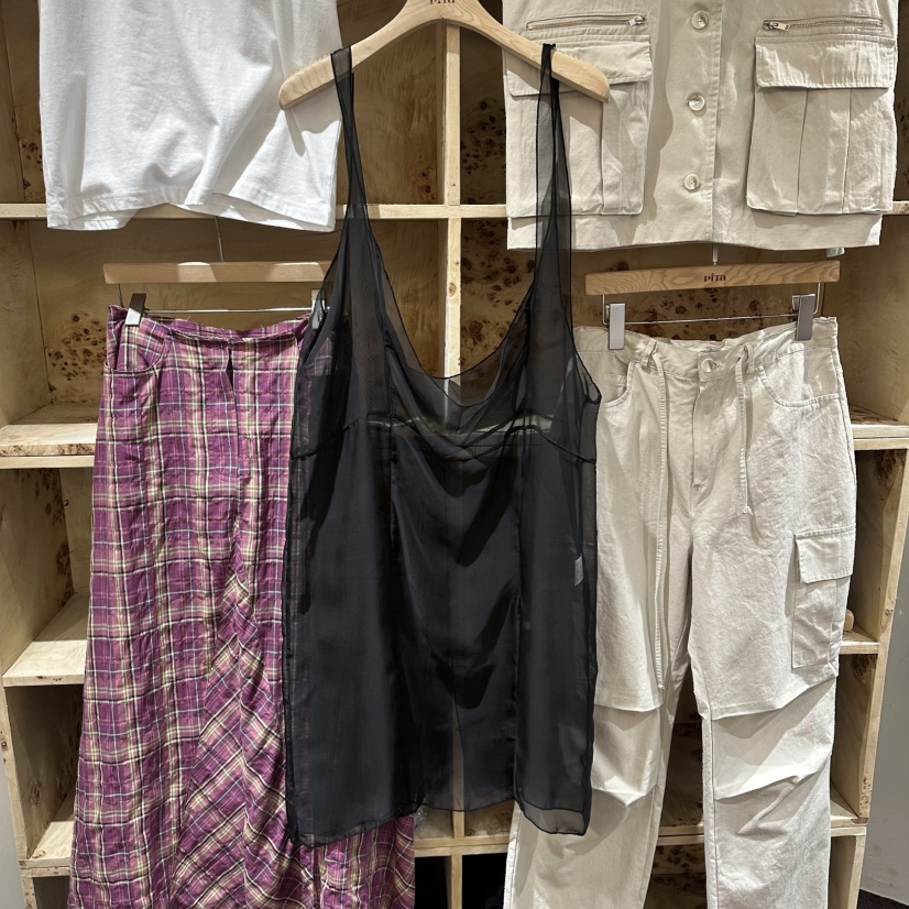 PITA/THEVERLIN韓國東大門直郵女裝新品26春夏休閑吊帶背心PITA/THEVERLIN吊帶/背心圖色2