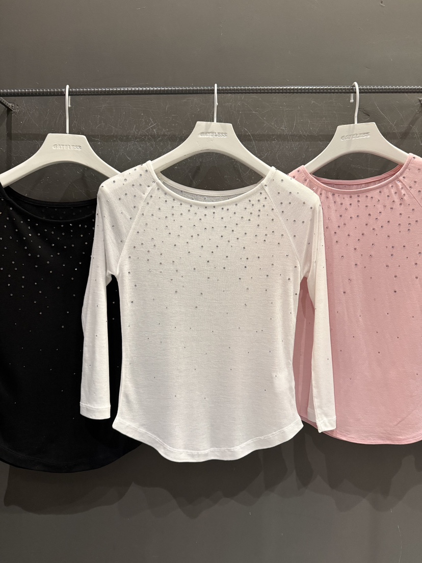 GATELESS韓國直郵女士新品時尚人氣26春夏推薦職業長袖T恤GATELESS長袖T恤