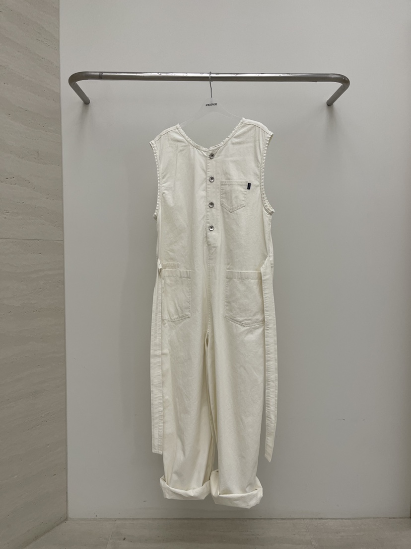 ATMOSPHERE韓國東大門直郵女士新品時尚26春夏連體褲蕾絲ATMOSPHERE/BLING連體褲圖色1