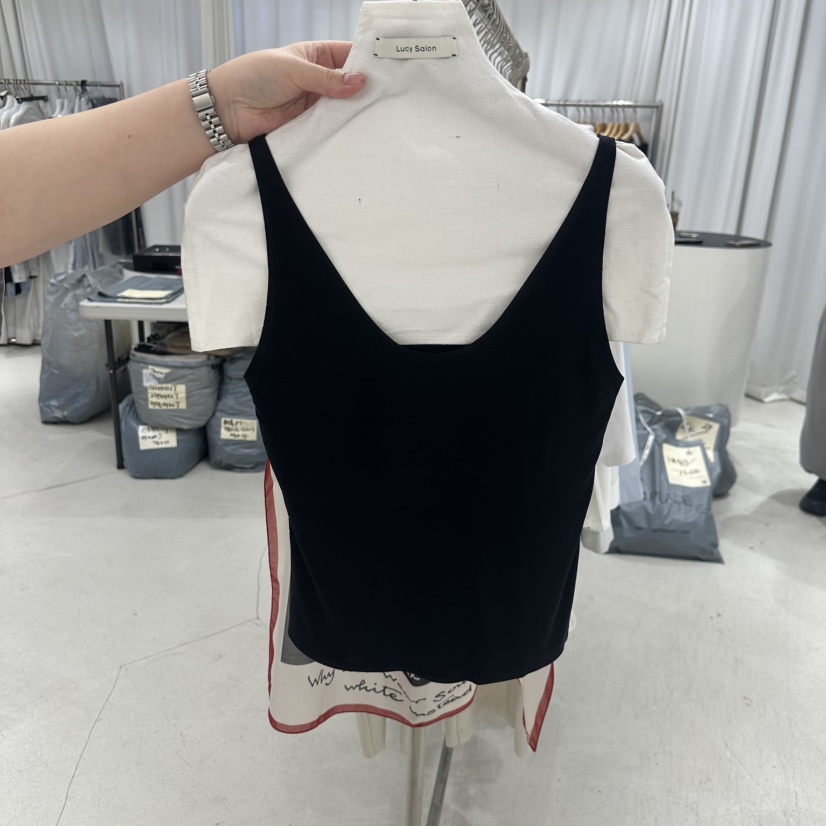 LUCY SALON韓國代購女士新品職業熱賣時尚人氣推薦吊帶背心LUCY SALON吊帶/背心圖色4