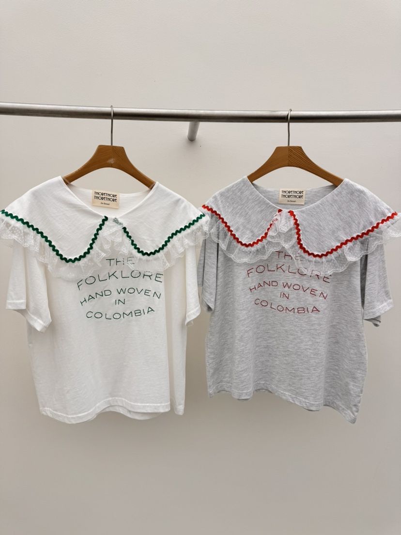 THORE韓國直郵實拍女士新款推薦時尚熱賣職業休閑襯衫蕾絲衫THORE襯衫/蕾絲衫