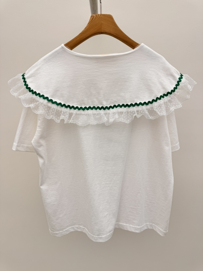 THORE韓國直郵實拍女士新款推薦時尚熱賣職業休閑襯衫蕾絲衫THORE襯衫/蕾絲衫